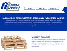 Tablet Screenshot of maderasmonterrey.com